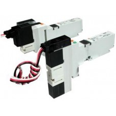 SMC solenoid valve 4 & 5 Port VQ 10/21-VQ1*1*, Base Mounted Plug Lead Unit Valves, Clean Series
